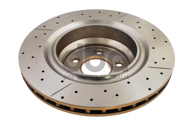 DBA X-Gold Brake Rotor Single 350mm Rear DBA2445X