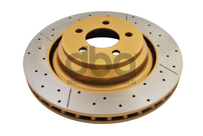 DBA X-Gold Brake Rotor Single 350mm Rear DBA2445X