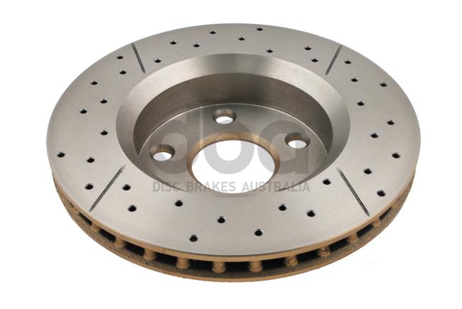 DBA X-Gold Brake Rotor Single 302mm Front DBA2536X