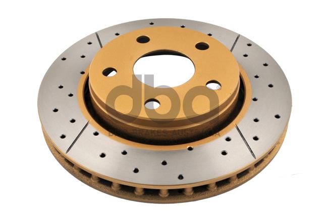 DBA X-Gold Brake Rotor Single 302mm Front DBA2536X