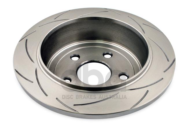 DBA T2 4x4 Slotted Brake Rotor Single 316mm Rear DBA2537S