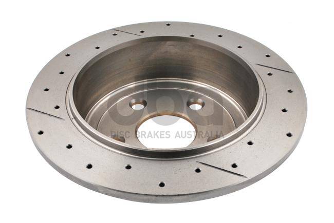 DBA X-Gold Brake Rotor Single 316mm Rear DBA2537X