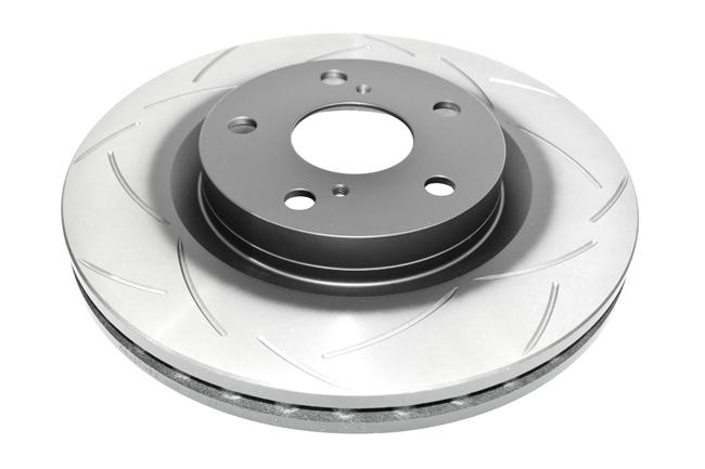 DBA T2 Slotted Brake Rotor Single 296mm Front DBA2709S