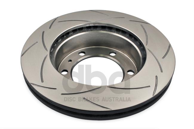 DBA T2 4x4 Slotted Brake Rotor Single 297mm Front DBA2714S