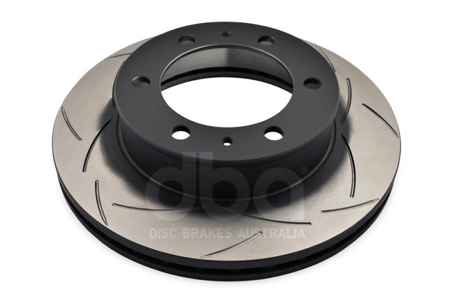 DBA T2 4x4 Slotted Brake Rotor Single 297mm Front DBA2714S