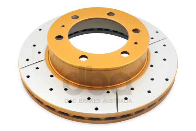DBA X-Gold Brake Rotor Pair 297mm Front DBA2714X