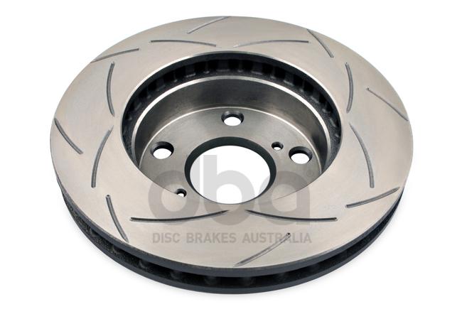 DBA T2 4x4 Slotted Brake Rotor Single 256mm Front DBA2715S