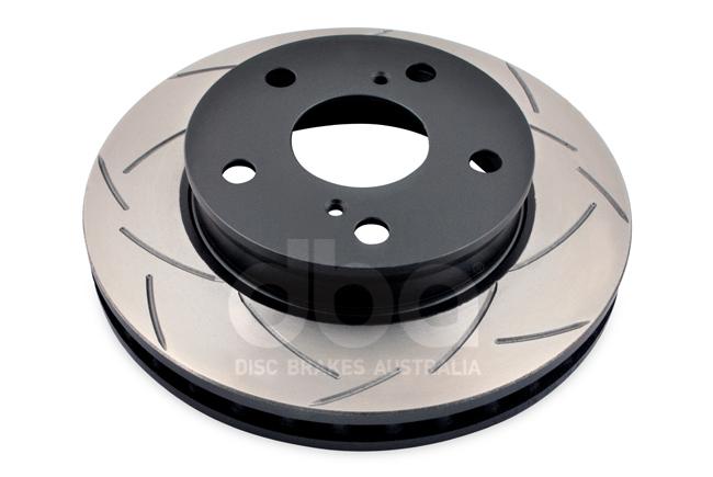 DBA T2 4x4 Slotted Brake Rotor Single 256mm Front DBA2715S
