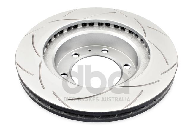 DBA T2 4x4 Slotted Brake Rotor Single 319mm Front DBA2716S