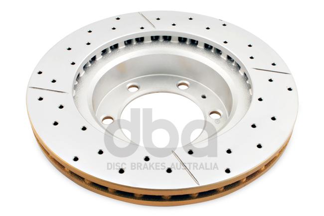 DBA X-Gold Brake Rotor Single 319mm Front DBA2716X
