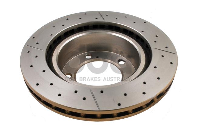 DBA X-Gold Brake Rotor Single 340mm Front DBA2722X