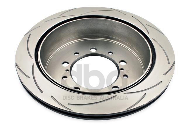 DBA T2 4x4 Slotted Brake Rotor Single 345mm Rear DBA2723S