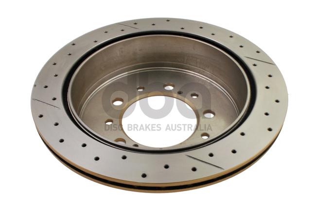 DBA X-Gold Brake Rotor Single 345mm Rear DBA2723X