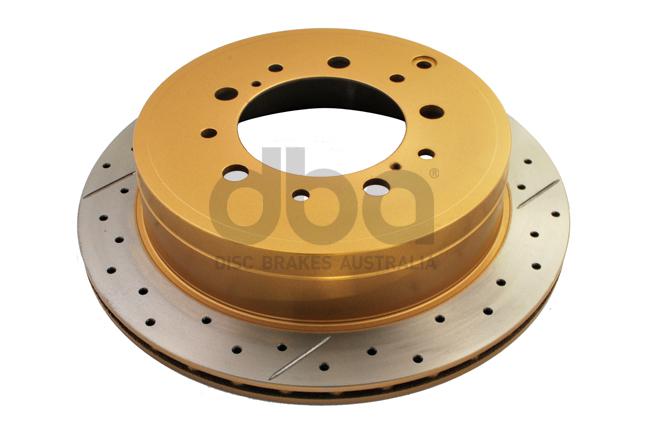 DBA X-Gold Brake Rotor Single 345mm Rear DBA2723X
