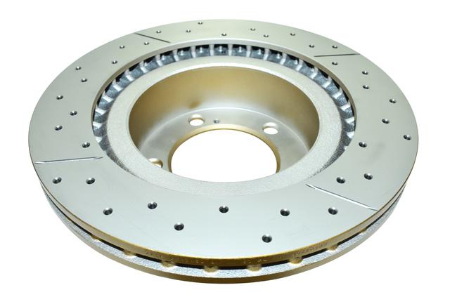 DBA X-Gold Brake Rotor Single 353mm Front DBA2724X