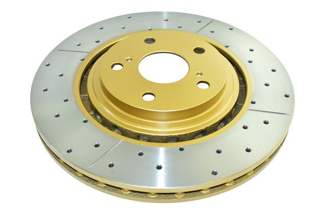 DBA X-Gold Brake Rotor Single 328mm Front DBA2734X