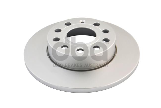 DBA En-Shield Brake Rotor Single 258mm Rear DBA2813E
