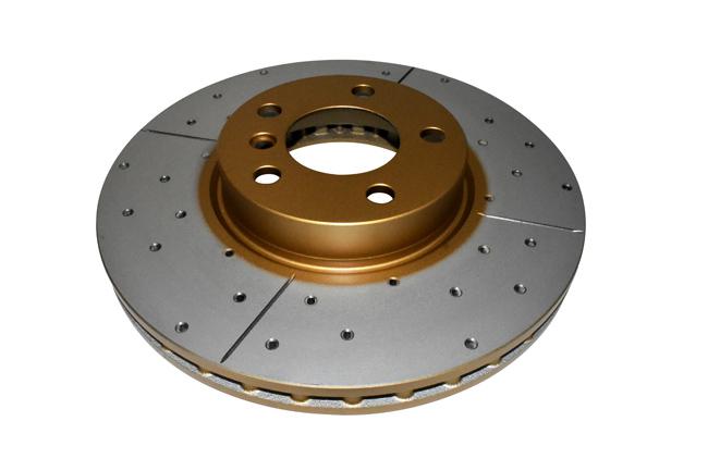DBA X-Gold Brake Rotor Single 332mm Front DBA2874X