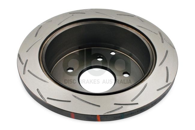 DBA T3 4000 Performance Slotted Brake Rotor Single 286mm Rear DBA4041S
