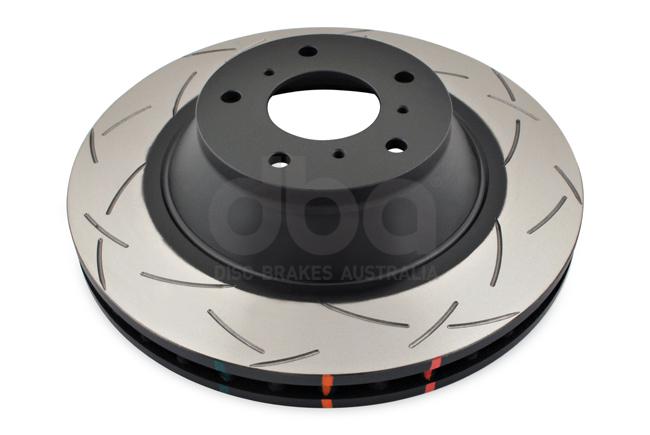DBA T3 4000 Performance Slotted Brake Rotor Pair 343mm Front DBA4055S