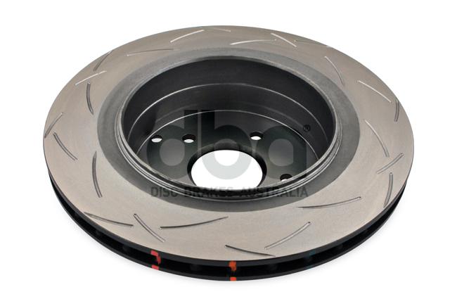 DBA T3 4000 Performance Slotted Brake Rotor Pair 332mm Rear DBA42019S