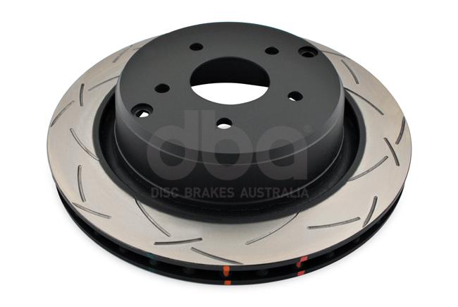 DBA T3 4000 Performance Slotted Brake Rotor Pair 332mm Rear DBA42019S