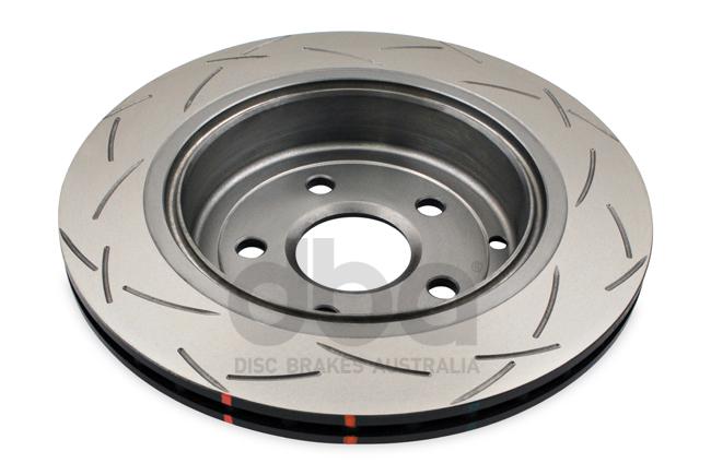 DBA T3 4000 Performance Slotted Brake Rotor Single 324mm Rear DBA42029S