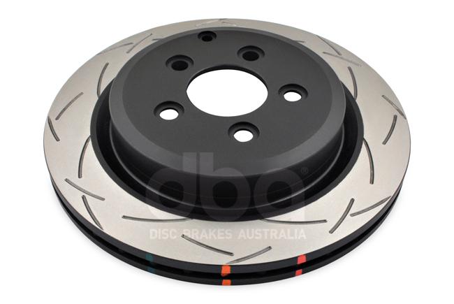 DBA T3 4000 Performance Slotted Brake Rotor Single 328mm Rear DBA42108S