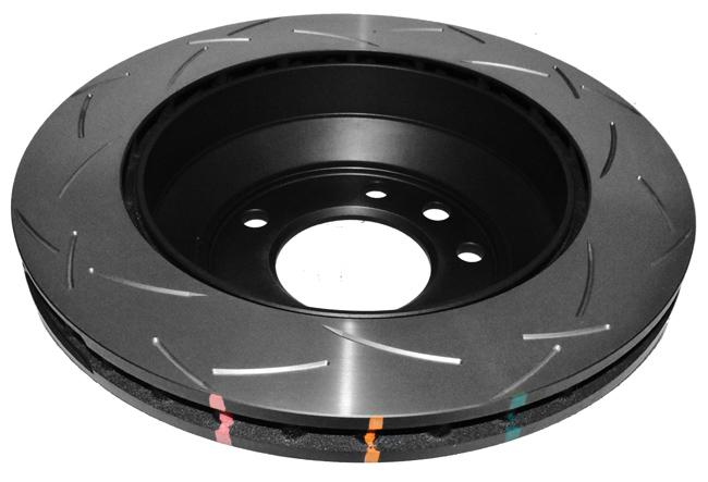 DBA T3 4000 4x4 Slotted Brake Rotor Single 330mm Rear DBA42245S