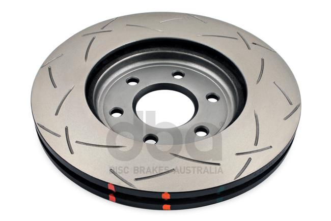 DBA T3 4000 4x4 Slotted Brake Rotor Single 296mm Front DBA42310S
