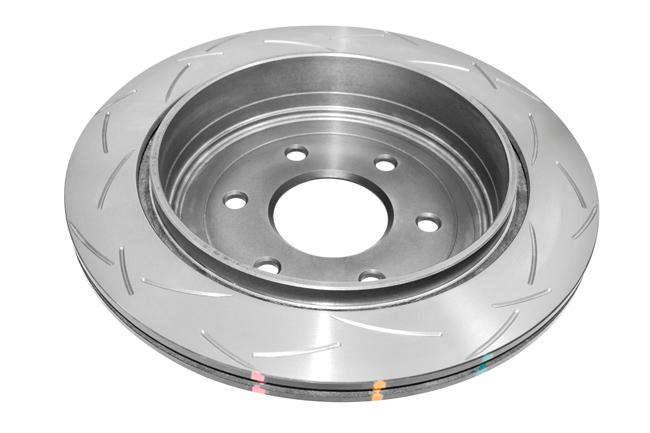 DBA T3 4000 4x4 Slotted Brake Rotor Single 350mm Rear DBA42341S