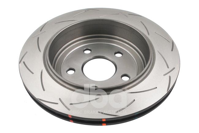 DBA T3 4000 4x4 Slotted Brake Rotor Single 330mm Rear DBA42637S