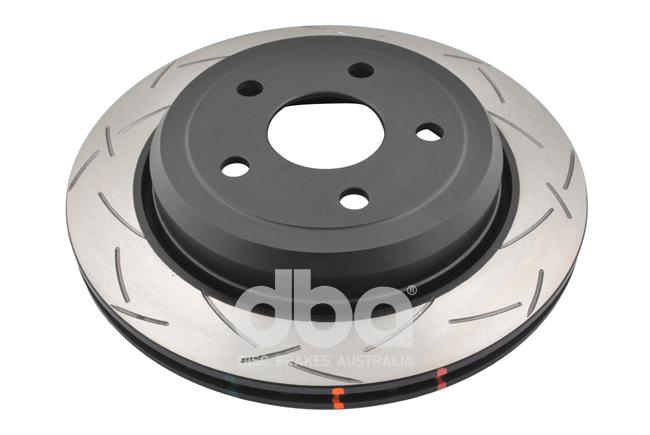 DBA T3 4000 4x4 Slotted Brake Rotor Single 330mm Rear DBA42637S
