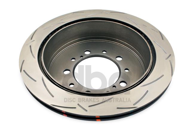 DBA T3 4000 4x4 Slotted Brake Rotor Single 345mm Rear DBA42723S