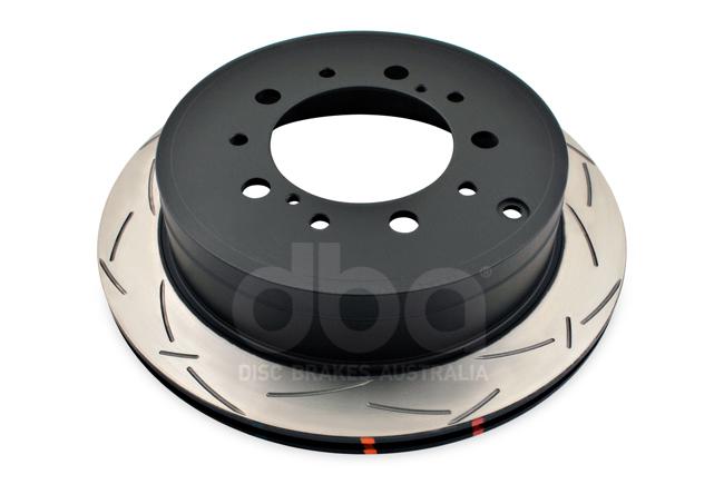 DBA T3 4000 4x4 Slotted Brake Rotor Single 345mm Rear DBA42723S