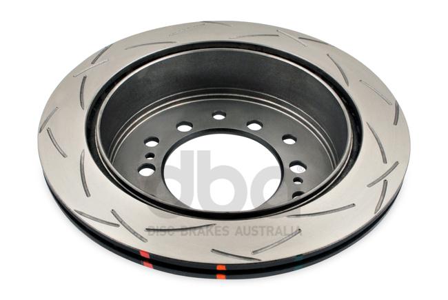 DBA T3 4000 4x4 Slotted Brake Rotor Single 312mm Rear DBA42737S