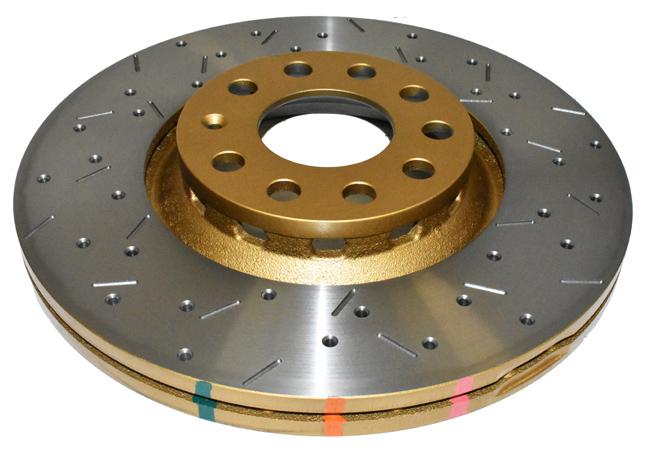 DBA HD 4000 Drilled Slotted Brake Rotor Single 312mm Front DBA42800XS