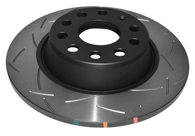 DBA T3 4000 Performance Slotted Brake Rotor Single 286mm Rear DBA42807S