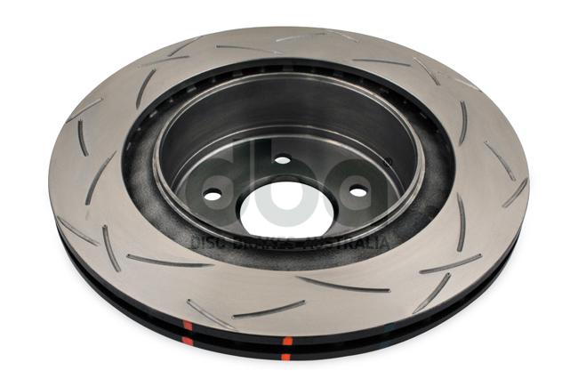 DBA T3 4000 Performance Slotted Brake Rotor Single 322mm Rear DBA4601S
