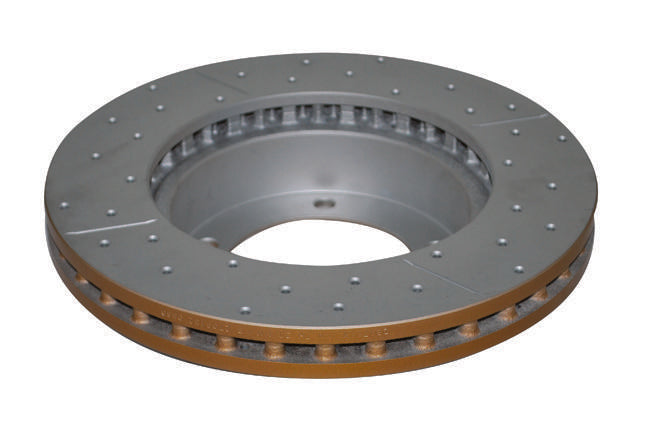 DBA HD 4000 Drilled Slotted Brake Rotor Single 312mm Front DBA4788XS