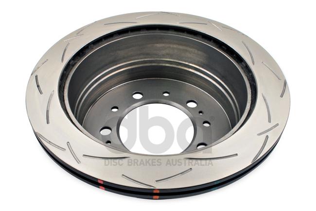 DBA T3 4000 4x4 Slotted Brake Rotor Single 330mm Rear DBA4789S