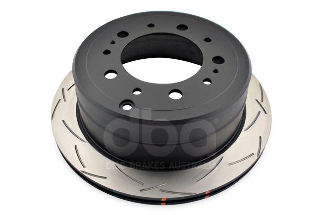 DBA T3 4000 4x4 Slotted Brake Rotor Single 330mm Rear DBA4789S