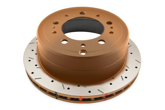DBA HD 4000 Drilled Slotted Brake Rotor Single 330mm Rear DBA4789XS