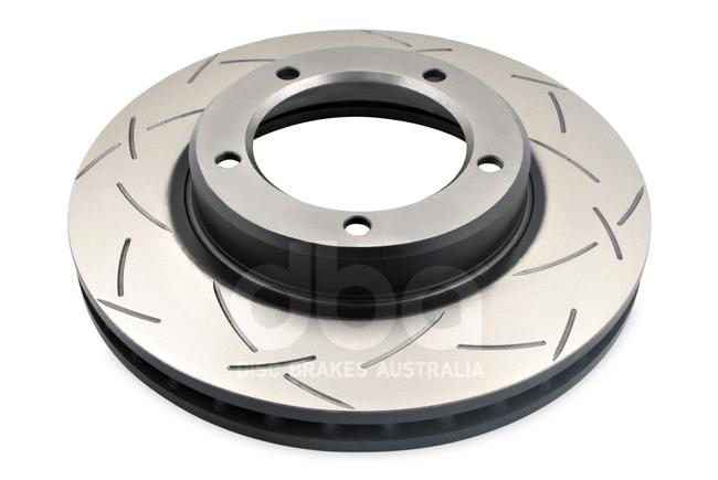 DBA T3 4000 4x4 Slotted Brake Rotor Single 322mm Front DBA4790S