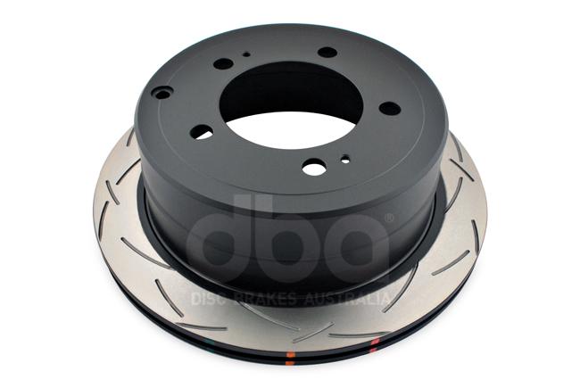 DBA T3 4000 4x4 Slotted Brake Rotor Single 335mm Rear DBA4791S
