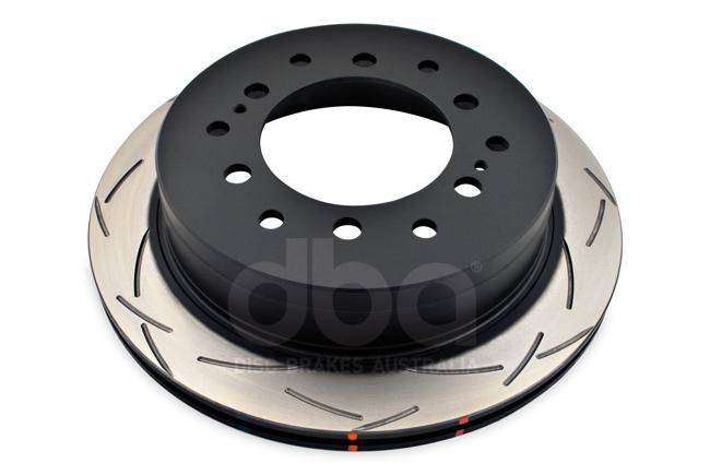 DBA T3 4000 4x4 Slotted Brake Rotor Single 312mm Rear DBA4793S