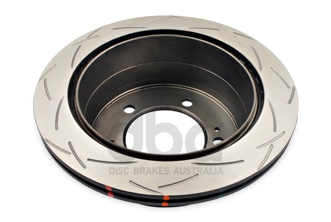 DBA T3 4000 4x4 Slotted Brake Rotor Pair 312mm Rear DBA4794S
