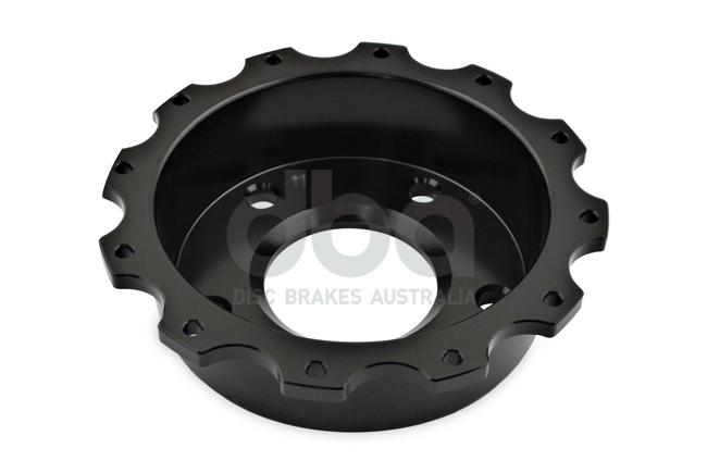 DBA T3 5000 Aluminium Hat Black Brake Rotor Front DBA5046B.2BLK