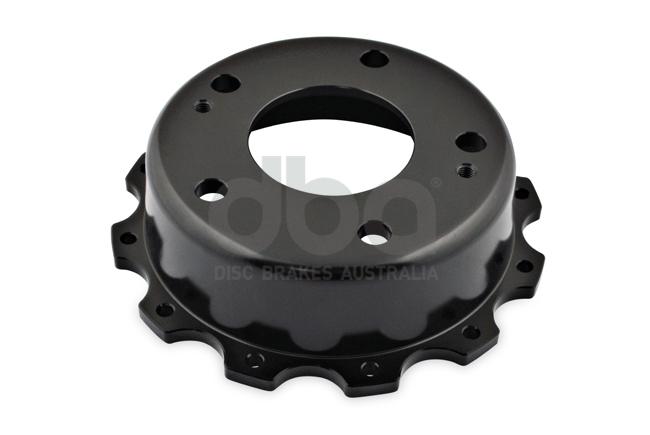 DBA T3 5000 Aluminium Hat Black Brake Rotor Front DBA5046B.2BLK