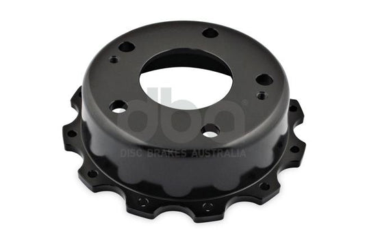 DBA T3 5000 Aluminium Hat Black Brake Rotor Front DBA5046B.2BLK